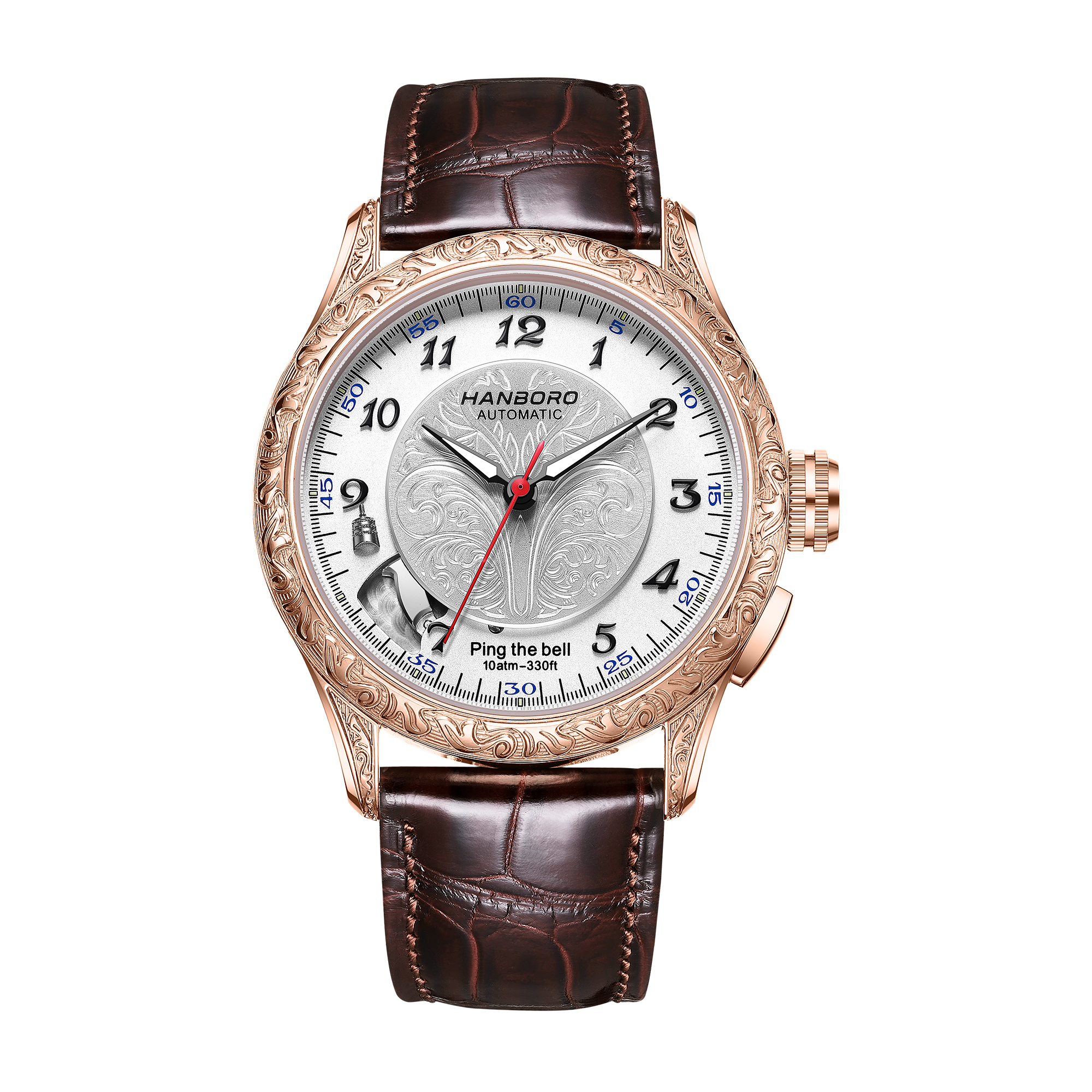HANBORO Men Automatic Watch Lu - Luxury Watch Engraving 리뷰 및 가격