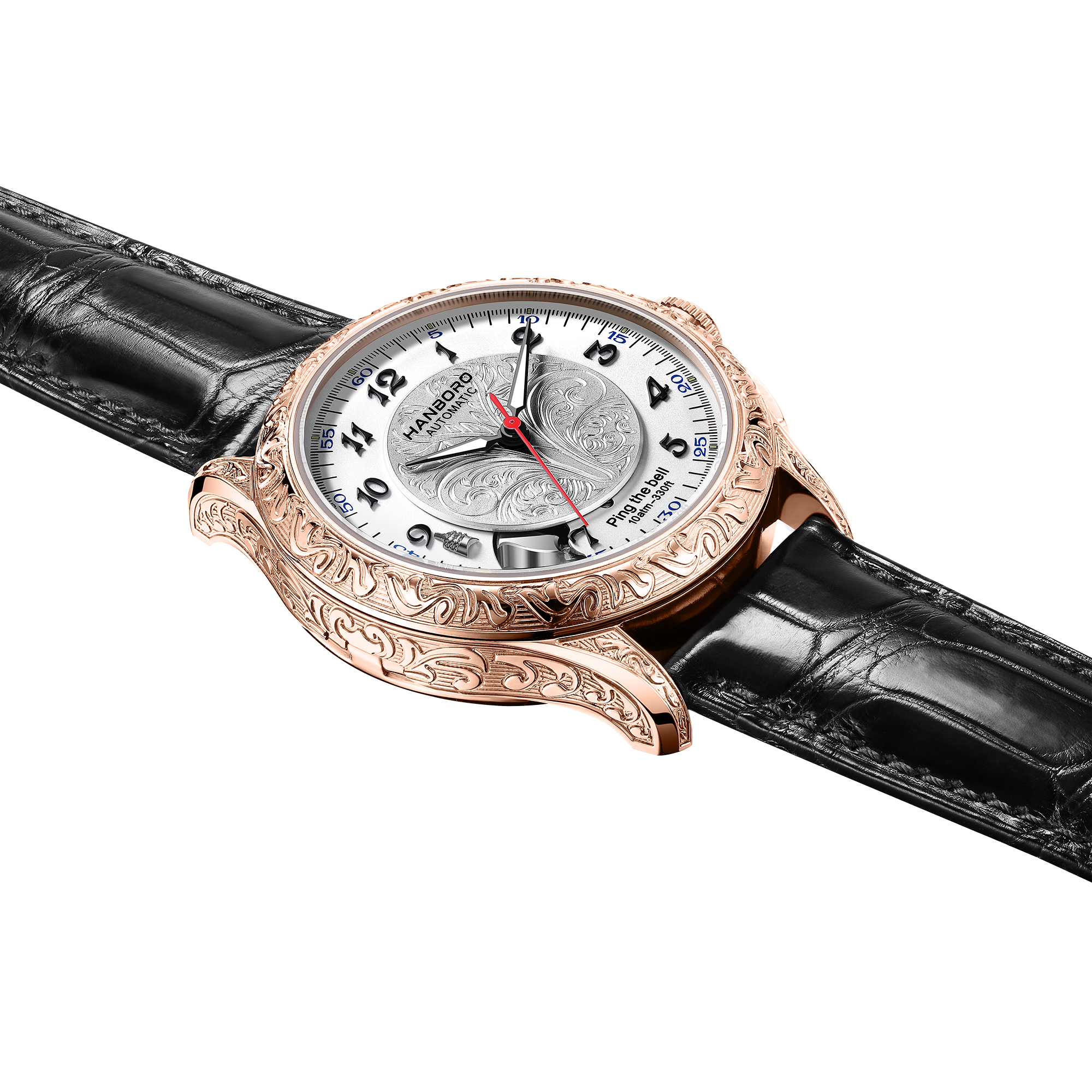 HANBORO Men Automatic Watch Lu - Luxury Watch Engraving 리뷰 및 가격