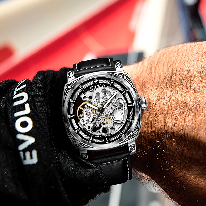 GLENAW Men Watches Top Brand L - Luxury Watch Engraving 리뷰 및 가격