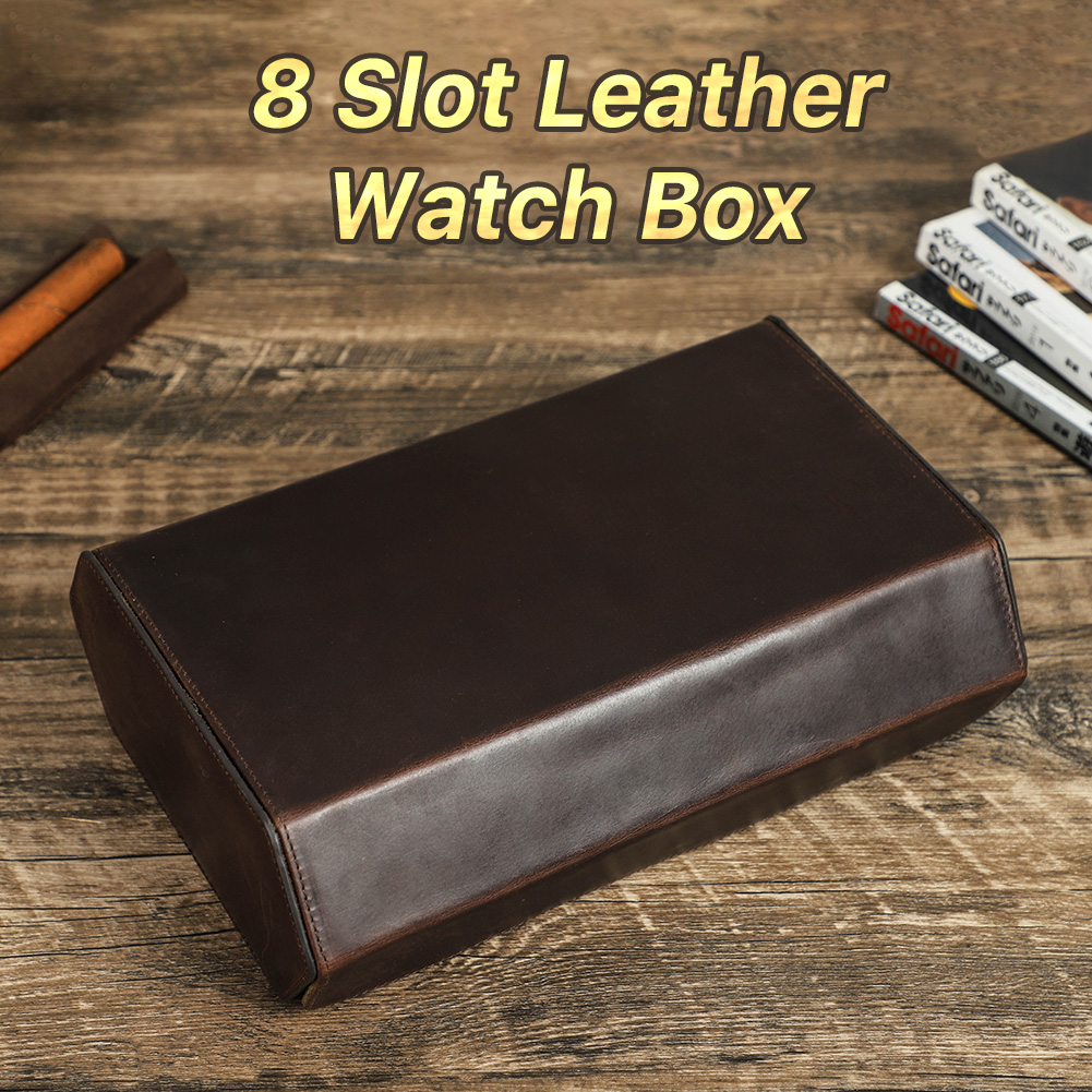 CONTACT'S FAMILY Luxury Genuin - Luxury Watch Travel Case 리뷰 및 가격