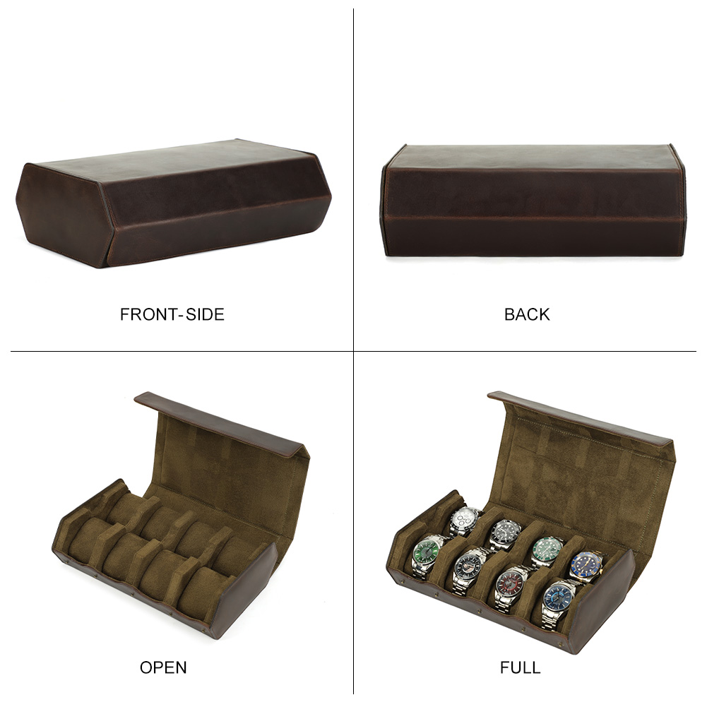 CONTACT'S FAMILY Luxury Genuin - Luxury Watch Travel Case 리뷰 및 가격