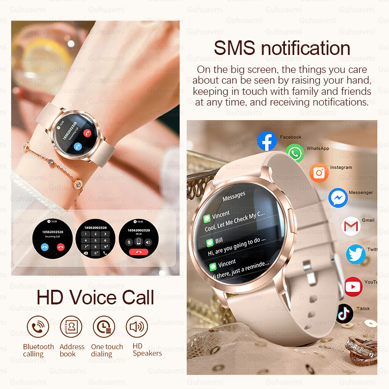 2025 New Smart Watch Women 1.3 - Luxury Watch In The World 리뷰 및 가격