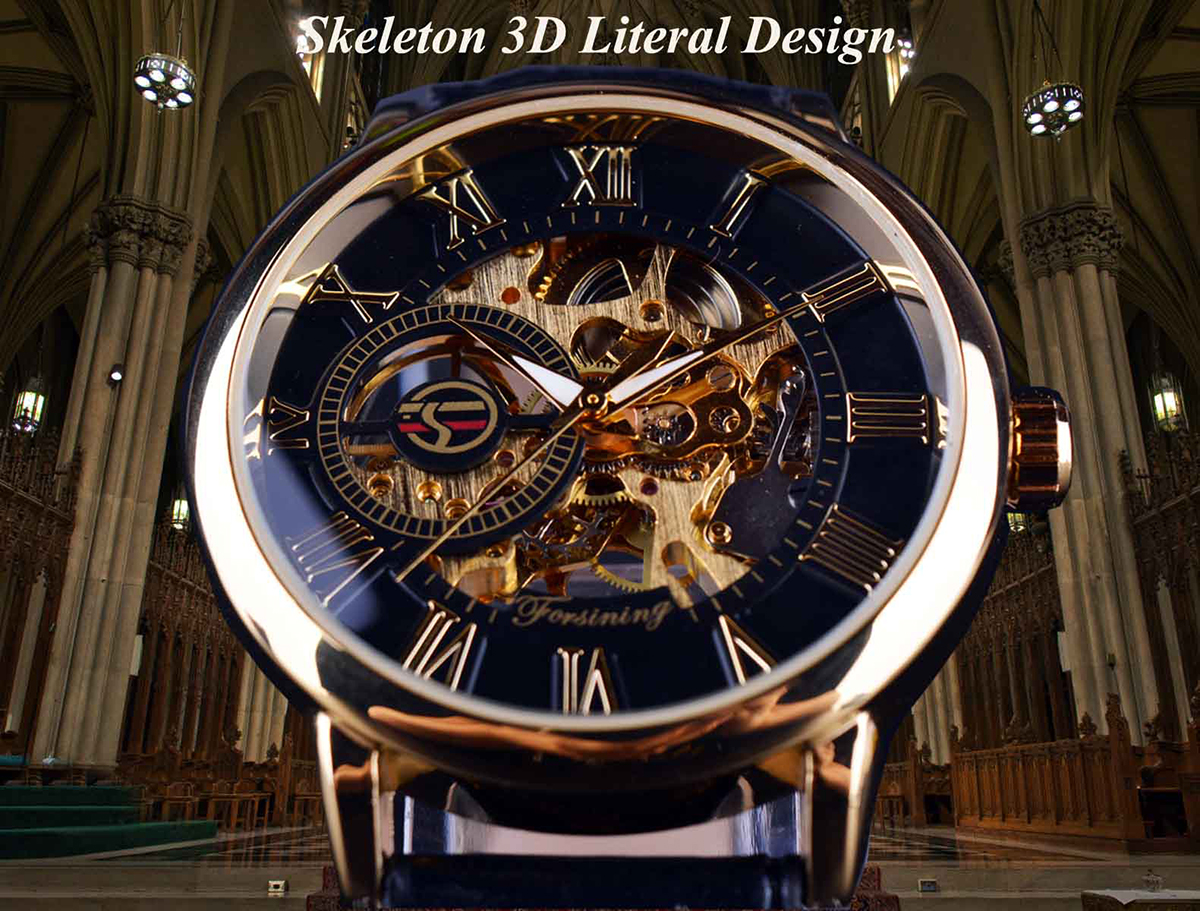 Forsining 3d Logo Design Hollo - Luxury Watch Engraving 리뷰 및 가격
