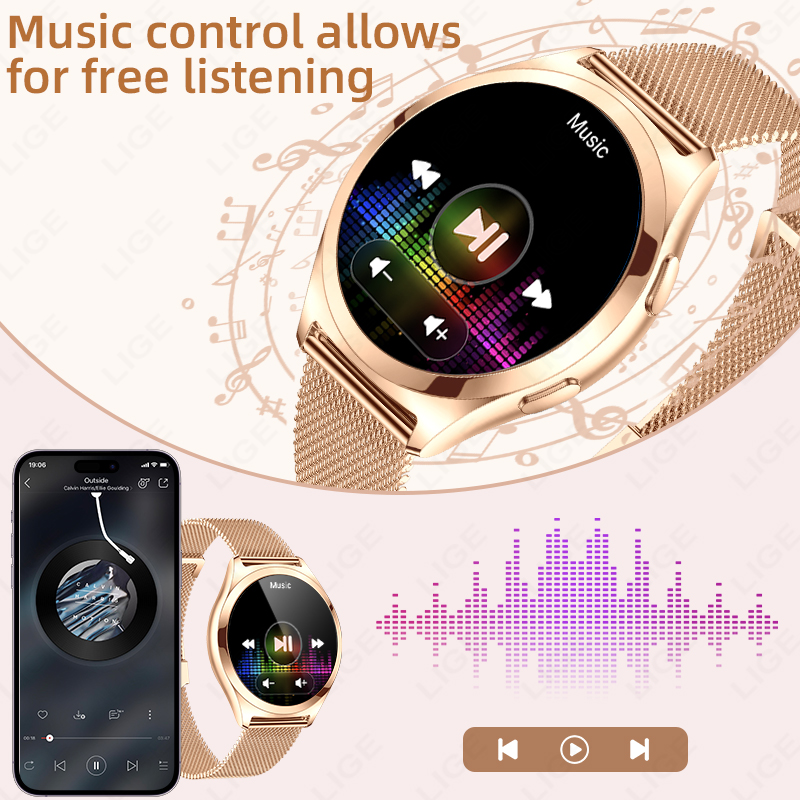 LIGE Luxury Smart Watch For Wo - Luxury Watch In The World 리뷰 및 가격