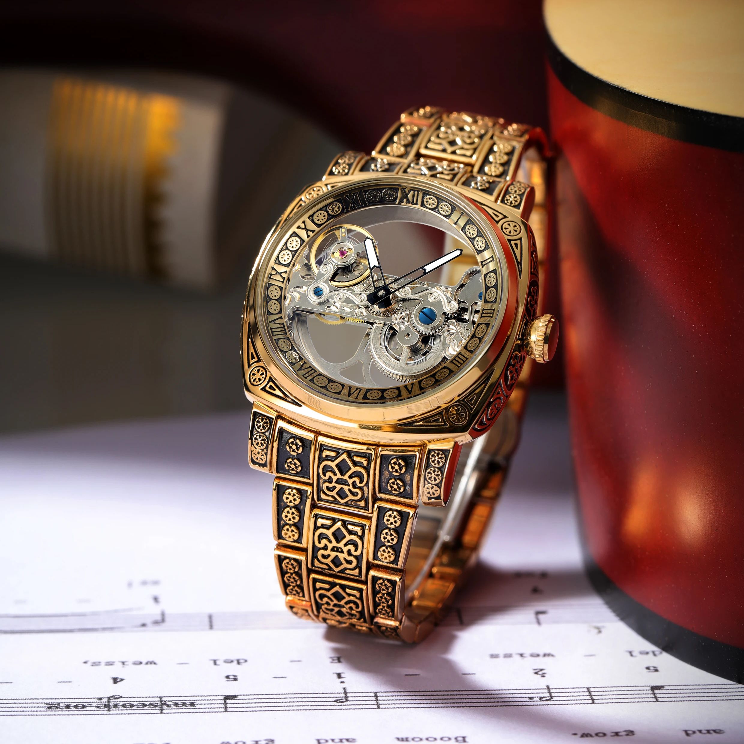 Forsining Retro Engraved Skele - Luxury Watch Engraving 리뷰 및 가격