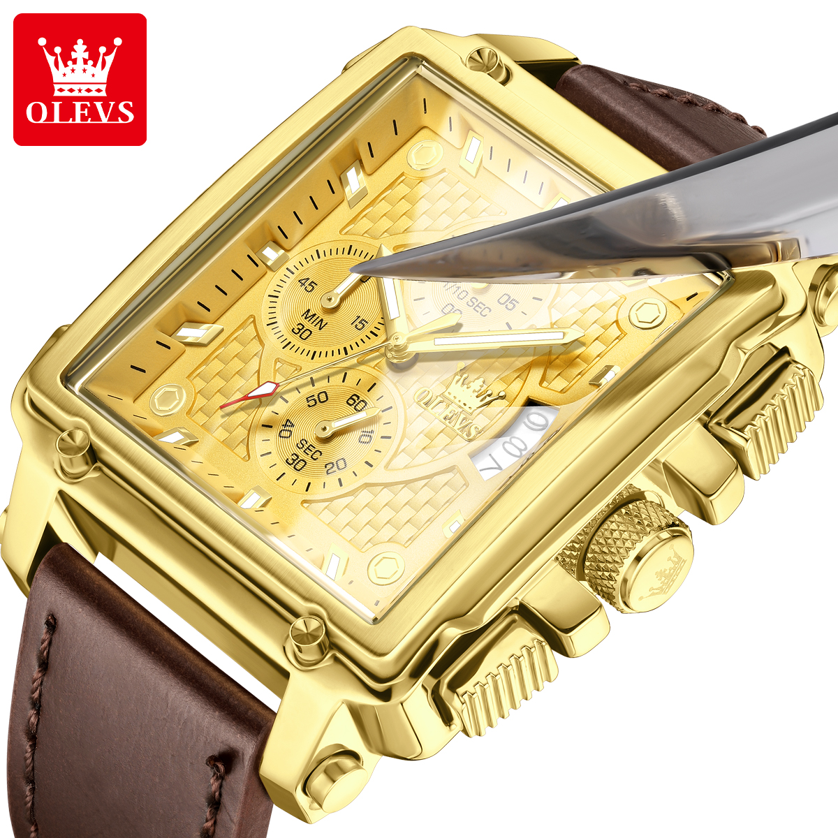 OLEVS brand mens watches water - Luxury Watch Men 리뷰 및 가격