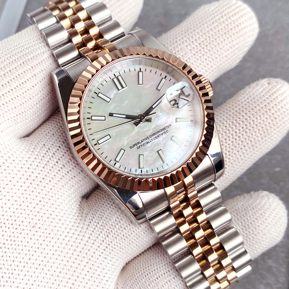 Customized two tone rose gold  - Luxury Watch Gold 리뷰 및 가격