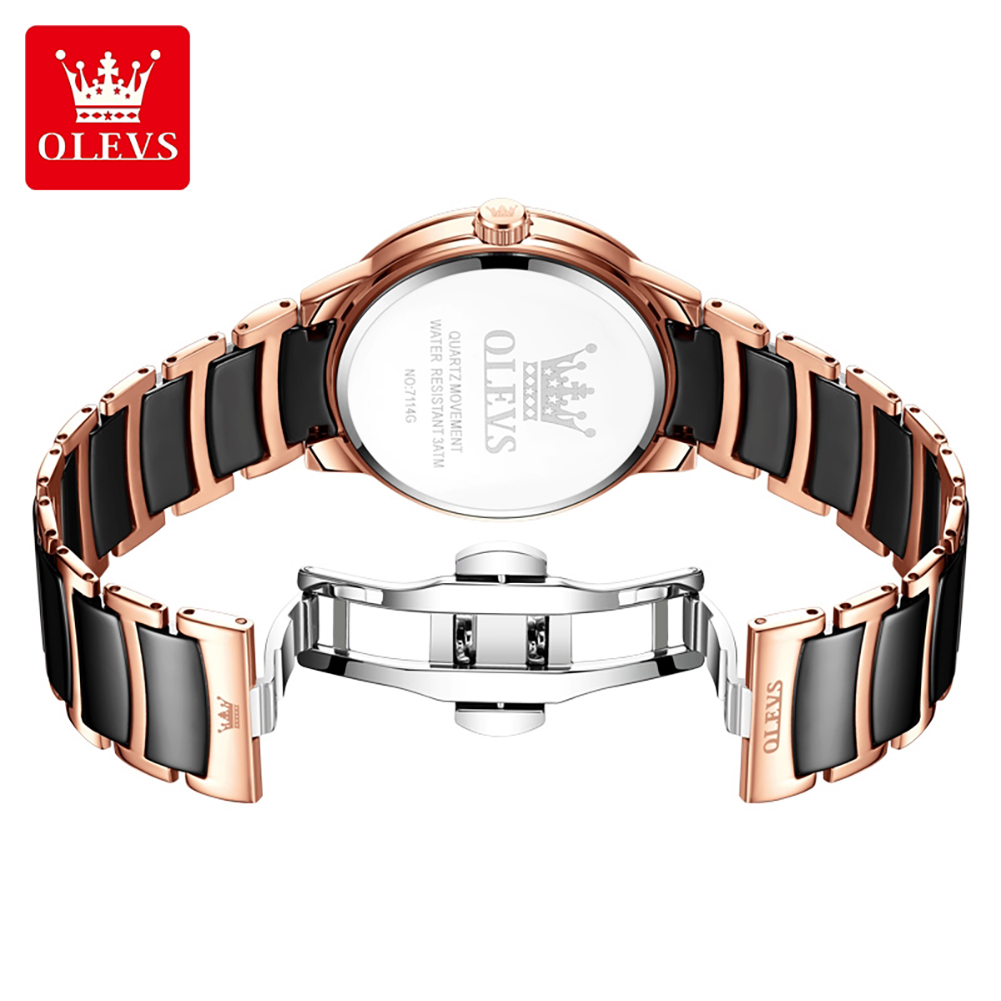 OLEVS 7114 Brand original auth - Luxury Watch Men 리뷰 및 가격