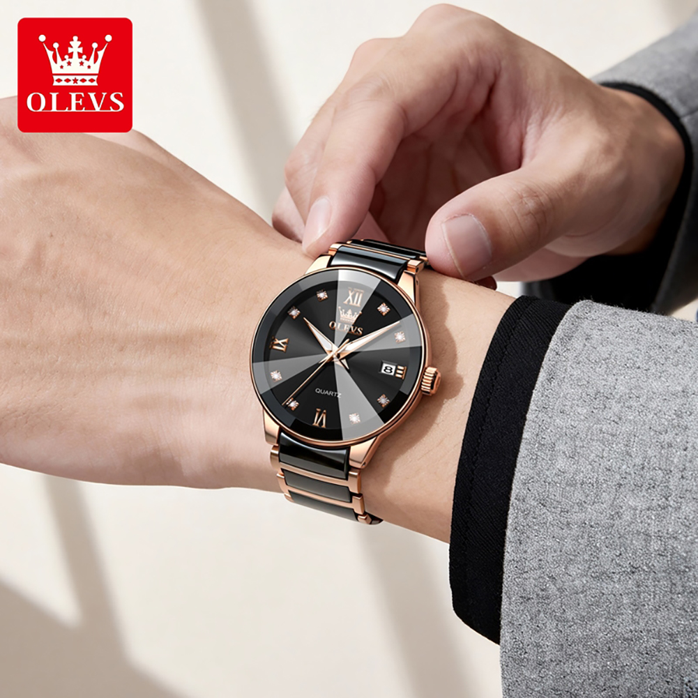 OLEVS 7114 Brand original auth - Luxury Watch Men 리뷰 및 가격