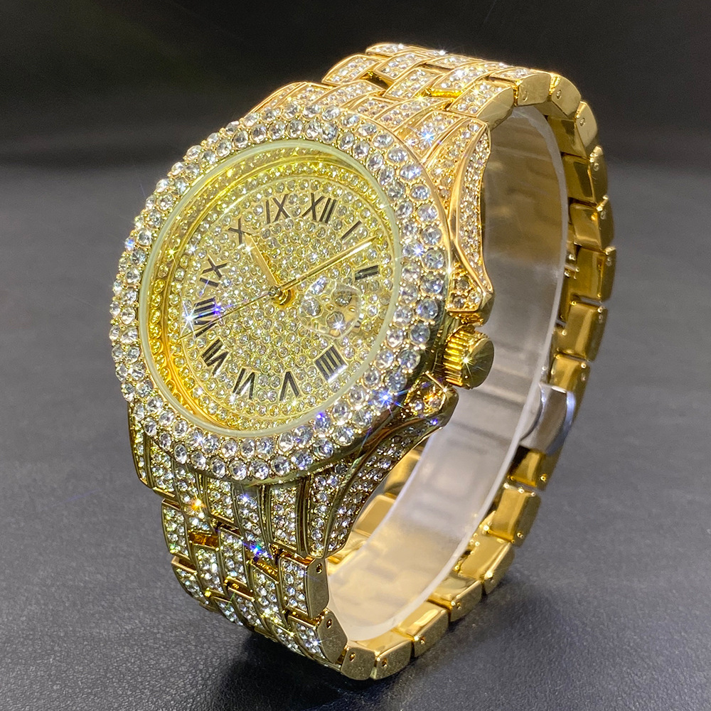 Big Gold Silver Black Wristwat - Luxury Watch Gold 리뷰 및 가격