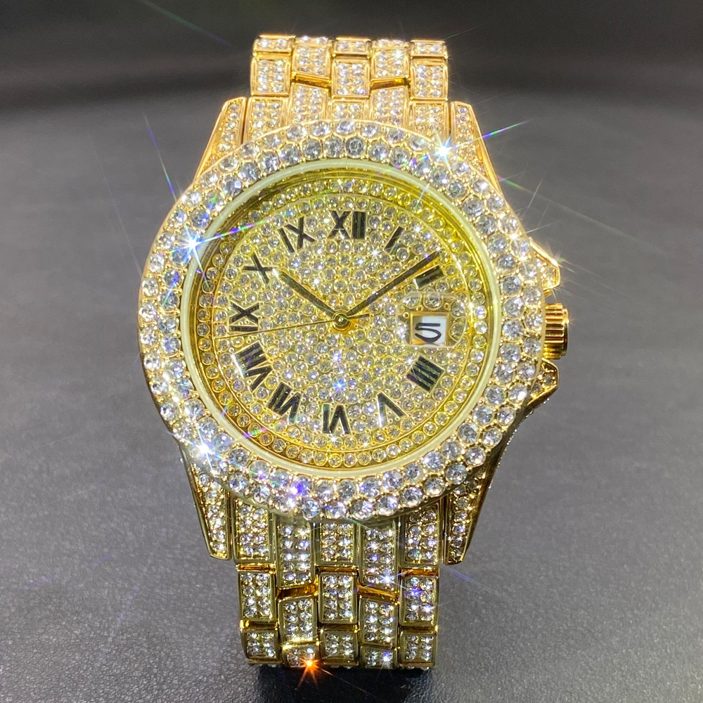 Big Gold Silver Black Wristwat - Luxury Watch Gold 리뷰 및 가격