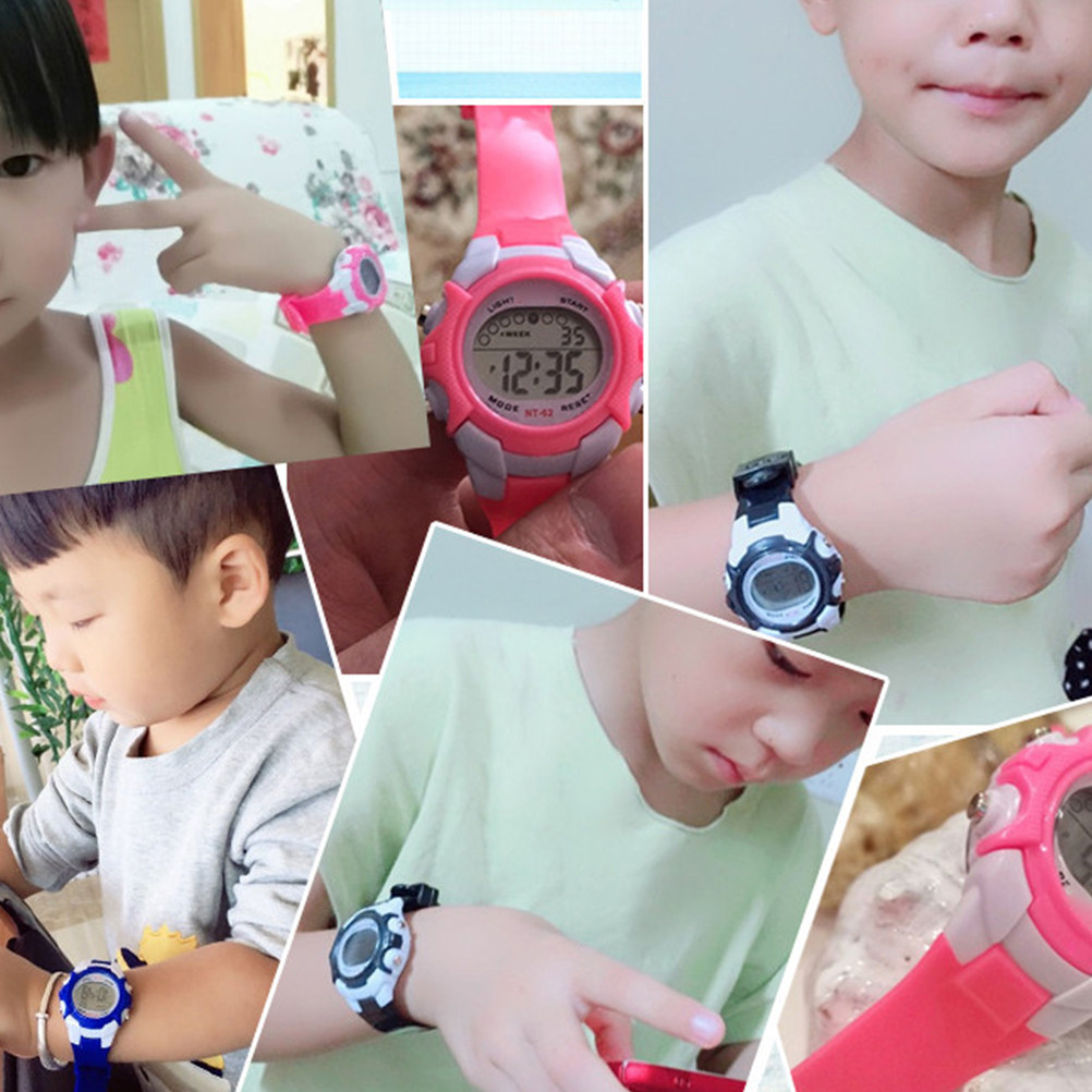 Waterproof Luminous Watch Pink - Luxury Watch Kids 리뷰 및 가격