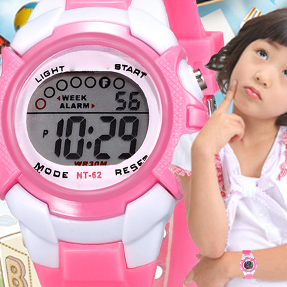 Waterproof Luminous Watch Pink - Luxury Watch Kids 리뷰 및 가격