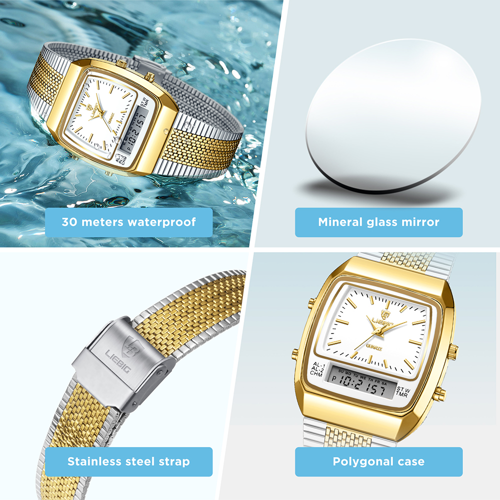 LIEBIG Luxury Digital Quartz W - Luxury Watch List 리뷰 및 가격