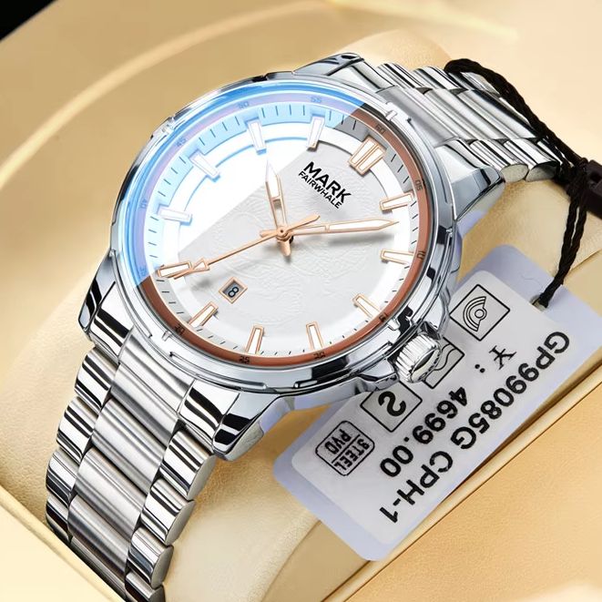 MARK FAIRWHALE Casual Mens  Qu - Luxury Watch Engraving 리뷰 및 가격