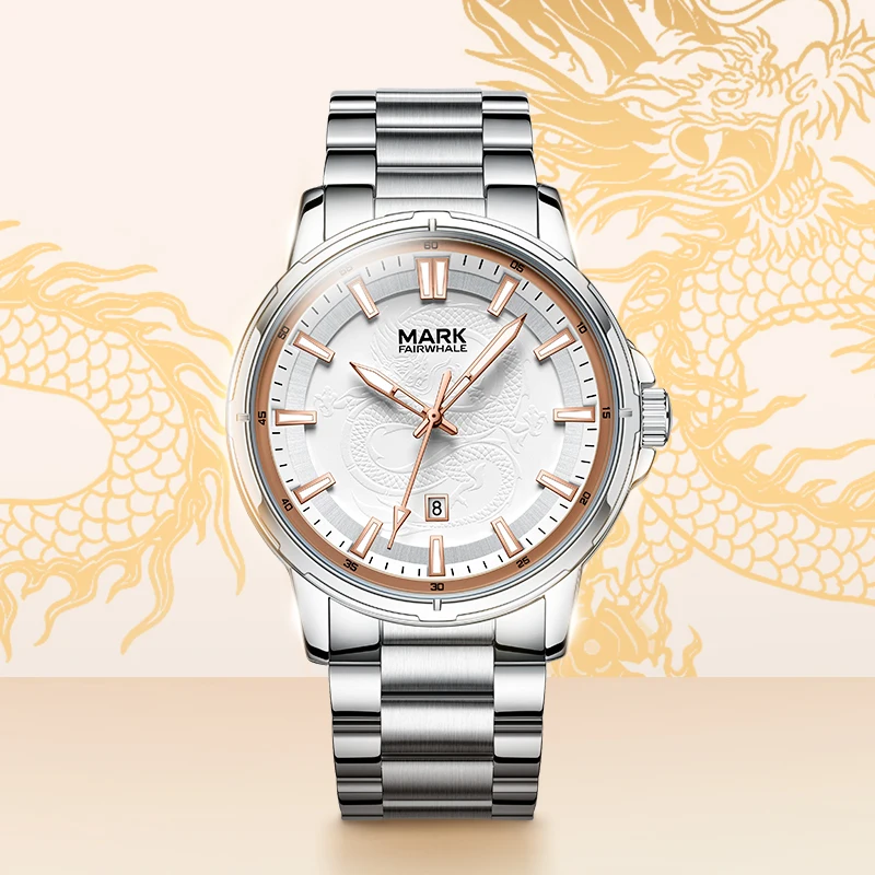 MARK FAIRWHALE Casual Mens  Qu - Luxury Watch Engraving 리뷰 및 가격