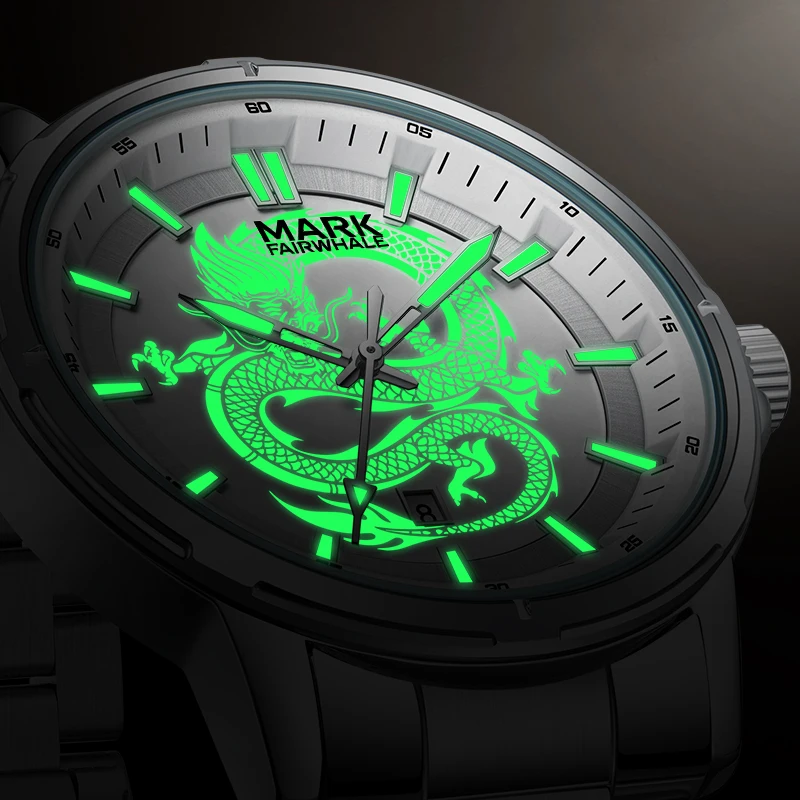 MARK FAIRWHALE Casual Mens  Qu - Luxury Watch Engraving 리뷰 및 가격