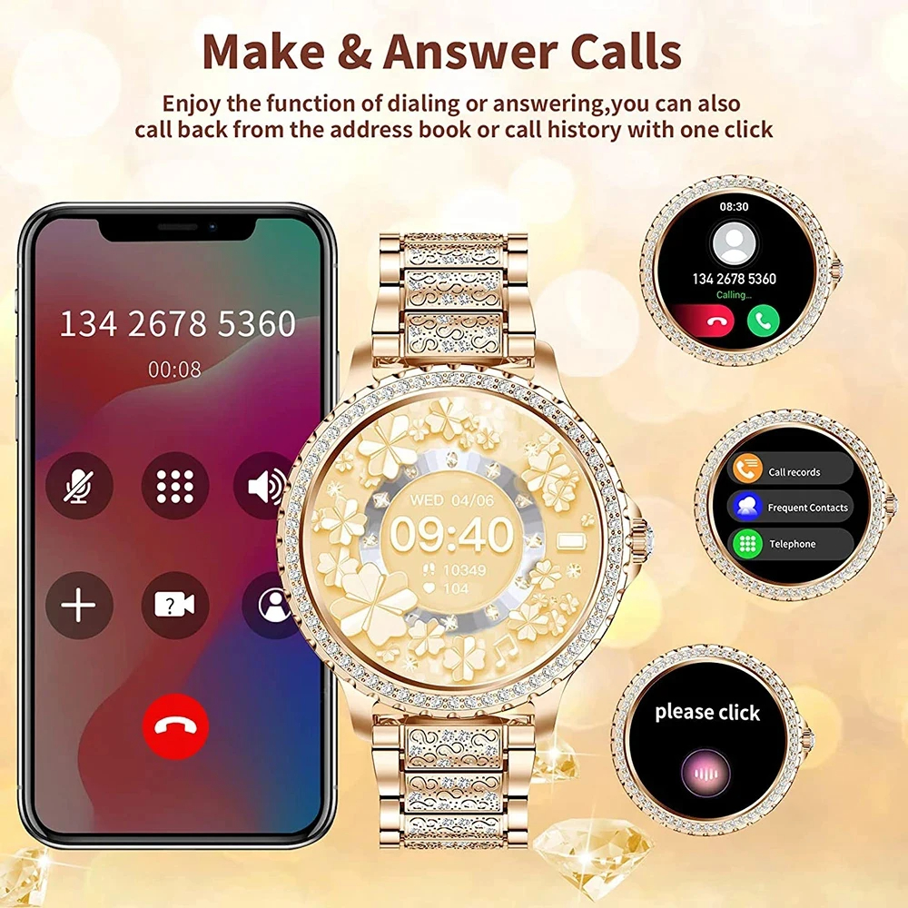 Fashion Luxury Gold Women Smar - Luxury Watch In The World 리뷰 및 가격