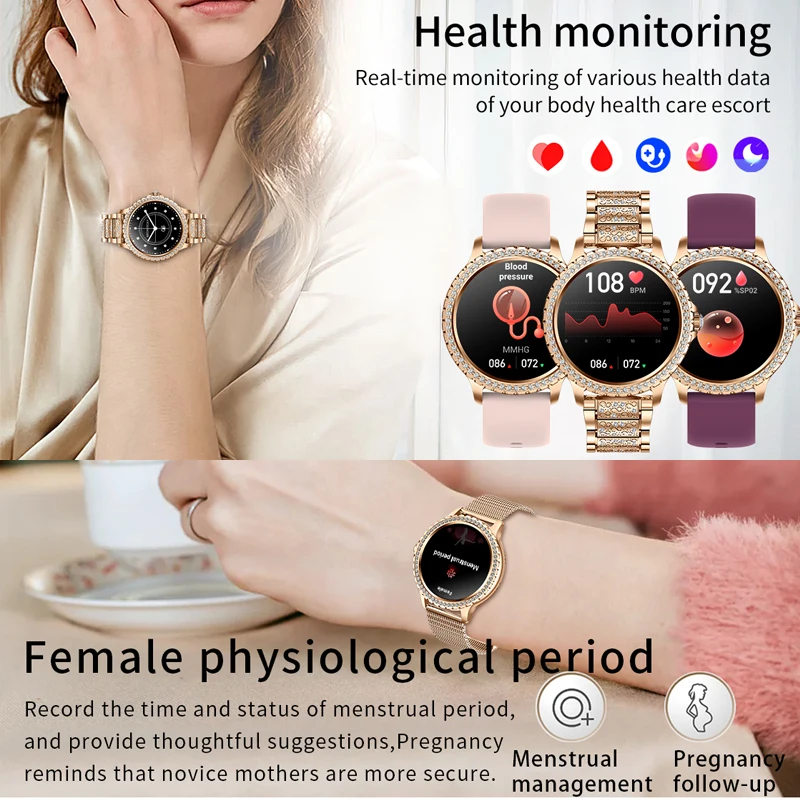 Fashion Luxury Gold Women Smar - Luxury Watch In The World 리뷰 및 가격